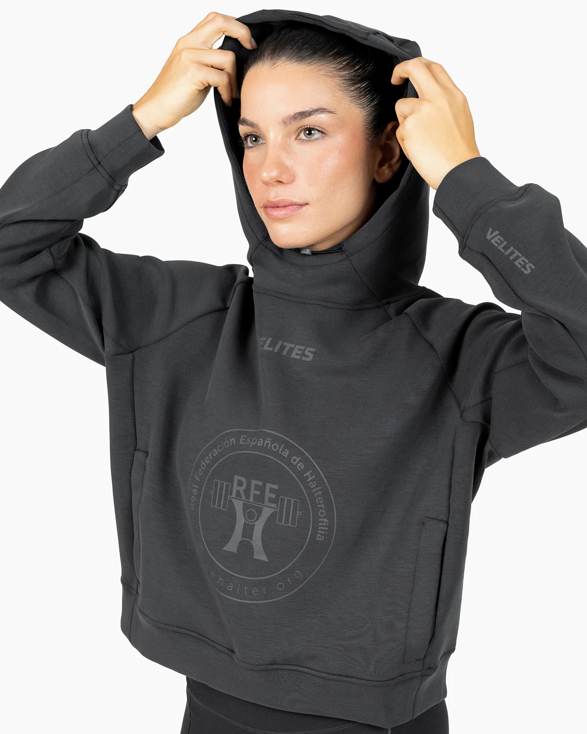 RFEH hoodie crop Holo - Image 4